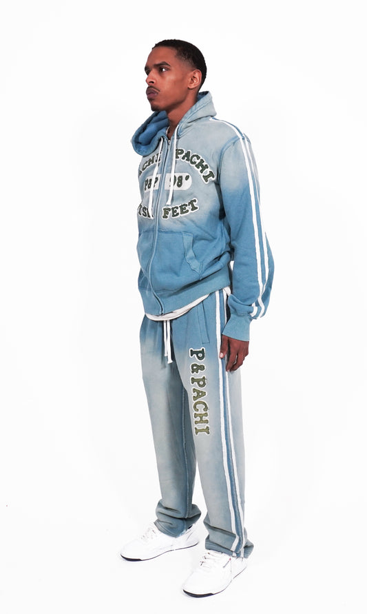 "WHACKY" Blue Sweatpant